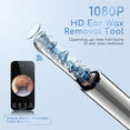 thumbnail image 3 of Earwax Removal - Electric Ear Irrigation Kit with 4 Pressure Modes, Ear Cleaner with Camera, 1080P Otoscope, Ear Cleaning Tool with 7-Piece Set, Earwax Removal Kit for, 3 of 8