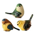 thumbnail image 2 of koolsoo Miniature Bird Decorative Figurines Garden Statue Birds Decor Mini Bird Figures 3Pcs, 2 of 9