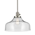 thumbnail image 2 of 43906NI Kichler Lighting Avery - 1 Light Pendant-11.25 Inches Tall and 14.5 Inches Wide-Brushed Nickel Finish, 2 of 4