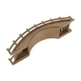 thumbnail image 1 of HINTRMENT Micro Landscape Bridge Decor Wooden Mini Arch Bridge with Ancient Design 1 PCS, 1 of 8