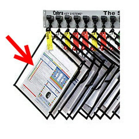 10 Work Ticket Holder Replacement Bags for "The Station"