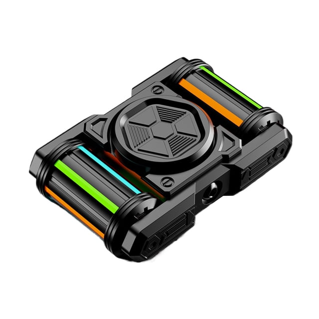 Metal Hardcore Mecha Tank Shape Finger GyroToy For Stress Relief And Fun Toys To Relieve Stress R Spin Stress Relief Metal Toy With Pulsator Magazine Stress Relief Toyr MetalMetal Anti-Stress Toy Bla