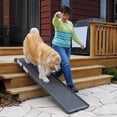 thumbnail image 2 of PetSTEP International Original Folding Pet Ramp in Khaki-Tan, 2 of 5