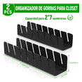 thumbnail image 3 of 2pc Organizador De Gorra, Soporte Acrílico Porta De Sombrero Xtellar Negro, 3 of 3