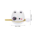 thumbnail image 2 of WASHWEPE 1 Ensemble Poisson en Forme de Chat Percussion Relaxante Bloc de Rythme pour Bureau Soulagement et Décoration de Bureau Amusante, 2 of 8