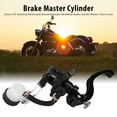 thumbnail image 3 of 22mm 7/8" Handlebar Brake Master Cylinder Clutch Lever Left and Right, Universal Motorcycle Round Hydraulic Handlebar Brake Cylinder Master Clutch Lever(upper right pump), 3 of 8