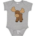 thumbnail image 3 of Inktastic Cute Moose Boys or Girls Baby Bodysuit, 3 of 5
