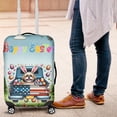 thumbnail image 4 of Happy Easter Shih Tzu American Flag Truck Bunny Ears Travel Luggage Cover Lion Dog Lover Gifts Suitcase Dust Protective Decor - 03001, 4 of 5
