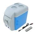thumbnail image 2 of 12V Car Refrigerator, Cold Warm Electric Fridge With Flip Top Cover, Shoulder Straps, Low Noise, Mini Car Cooler Suitable For Car, RV, And Camping Use, 2 of 8