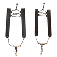 thumbnail image 3 of Saxophone Straps PU Leather Foldable Shoulder Strap Wind Instrument Accessories Saxophone Shoulder Strap, 3 of 8
