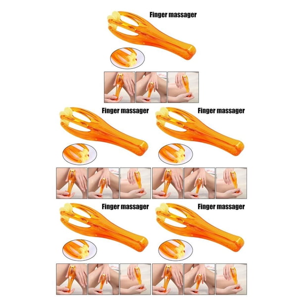 sweethay Joint Massagers Health Care Supply Slimming Household Upgraded Finger Structure Tools Roller Massage for Adults Elderly Children No.1 5Conjunto