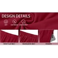 thumbnail image 4 of Fantaslook Long Skirts for women Boho Casual Maxi Skirt Trendy Elastic Waist Flowy Skirts with Pockets, 4 of 8