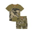 thumbnail image 4 of Jurassic Park Toddler Boys Short Sleeve T-Shirt and Shorts Set, 2-Piece, Sizes 12M-5T, 4 of 12