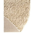 thumbnail image 7 of Unique Loom Davos Shag Collection Area Rug - Solid (10' Round Linen), 7 of 7