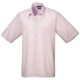 thumbnail image 1 of Premier Mens Short Sleeve Formal Poplin Plain Work Shirt, 1 of 3