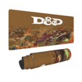 DND Dungeons And Dragons Mouse Pad with Stitched Edge Desk Mat Keyboard