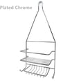 thumbnail image 4 of Chrome Shower Head Caddy Shelf for Bathroom - Storage Holder, Organizer Rack (2 Suction Cups Included), 4 of 4