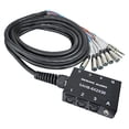 thumbnail image 1 of Seismic Audio SAHB-6x2x30 6 Channel 30-Feet Compact XLR Sub Snake with 2 Stereo Feeds, 1 of 4