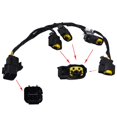 thumbnail image 3 of 10X Ignition Coil Extension Wire Harness 27350-2B000 for Accent Soul Ceed Cerato Spectra,10 x Ignition Coil Wire Harness Cable,black, 3 of 8