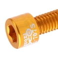 thumbnail image 4 of 4 unids Tornillos de manillar de bicicleta Sunnimix aleación de aluminio m5 17mm pernos de oro, 4 of 8