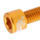 thumbnail image 4 of 4 unids Tornillos de manillar de bicicleta Sunnimix aleación de aluminio m5 17mm pernos de oro, 4 of 8