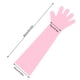 thumbnail image 2 of Guantes desechables de brazo largo, guantes de película plástica para cocinar, limpiar la granja, 100 piezas, color rosa Scienceny AF0103-04B, 2 of 6