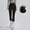 Black#2, variant on LEBONYARD White Leggings,Fashion Women Solid Color High Waist Loose Tight Waist Tight Yoga Full Length Pants Purple S