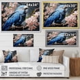 thumbnail image 4 of Designart "Charismatic Ephemeral Plumage" Parrot Floater Framed Wall Art Living Room, 4 of 5