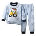 thumbnail image 1 of XDZJLR Pyjama Garçon & Fille Manches Longues Ensemble Confort Vêtements Enfants Ensemble Pyjama Enfants 2-3 Ans, 1 of 2