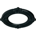 thumbnail image 3 of Ekena Millwork 11 1/8"OD x 6 1/8"ID x 5/8"P Benson Ceiling Medallion (Fits Canopies up to 6 1/8"), Hand-Painted Night Shade, 3 of 7