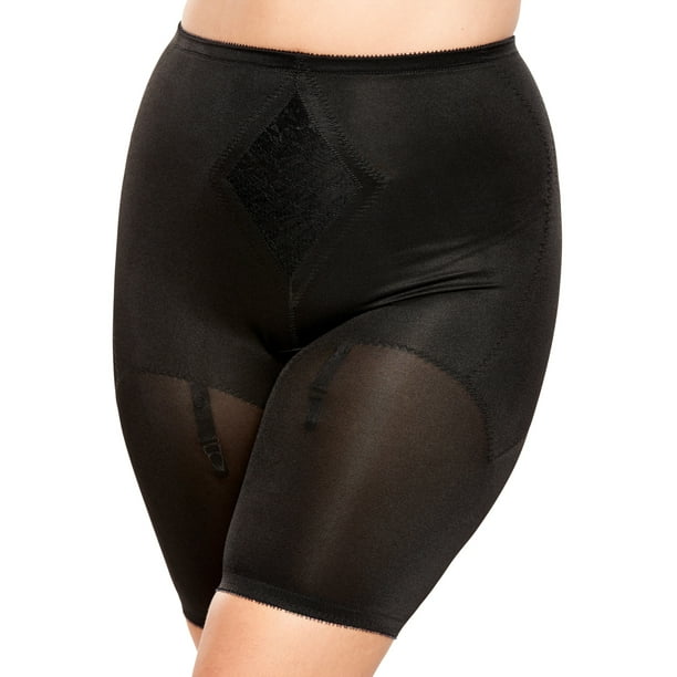 Rago Rago Women's Plus Size Firm Control Thigh Slimmer Body Shaper