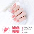 thumbnail image 5 of Nail Polish Remover Clips, 100 Pcs Acrylic Nail Clips Caps for Remover Cleaner Clip Caps Tool (10 Colors), 5 of 5