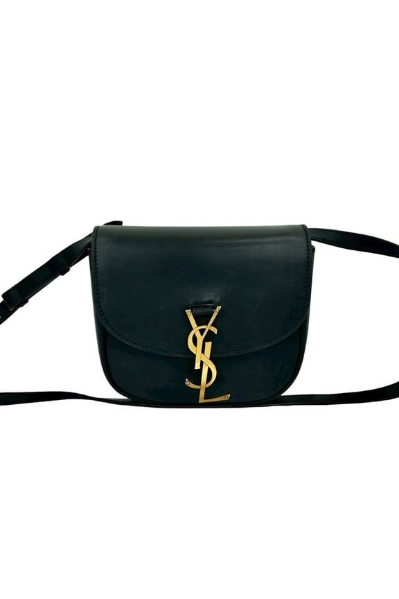 Pre-Owned Yves Saint Laurent SAINT LAURENT PARIS Kaia Small YSL Logo Calf Leather... (Good)