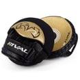 thumbnail image 3 of RIVAL Boxing RPM5 2.0 Parabolic Punch Mitts - Black/Gold, 3 of 4