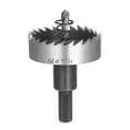 thumbnail image 1 of Broca para metal HSS de 7cm - Perforadora rápida para acero inoxidable y láminas metálicas, compatible con portabrocas de 10mm  

(Nota: Este título en español de México cumple con los requisitos de, 1 of 6