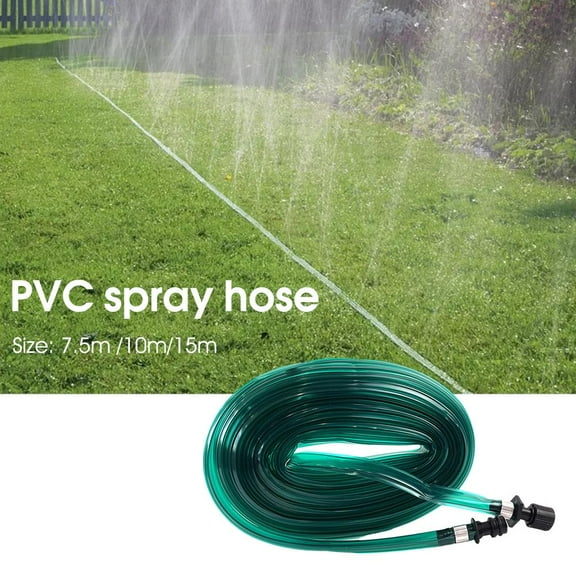 QHUDLV Sprinkler Soaker Hose For Garden Lawn, Watering Hose with Holes, High-Efficiency Garden Drip Water-Saving System, Irrigation