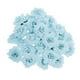 thumbnail image 3 of 50 cabezas de flores artificiales de seda sintética de Stapelia para decoración de hogar, jardín y fiestas (azul claro), 3 of 7