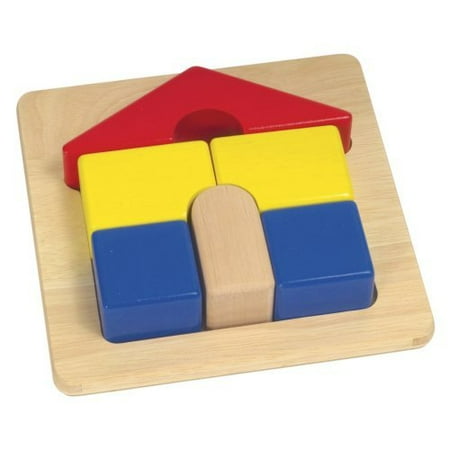Guidecraft At Home Puzzle Set - 4 Puzzles