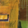 thumbnail image 2 of Bernsen, Leslie 15x15 Gold Ornate Wood Framed with Double Matting Museum Art Print Titled - Still Leaf, 2 of 4