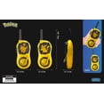 thumbnail image 2 of Walkie Talkies eKids Pokémon Pikachu FRS para niños, 2 of 8