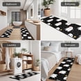 thumbnail image 5 of Halloween Cute Ghosts Pattern Kitchen Rugs Sets Of 3,Kitchen Runner Rugs Non Skid Washable,Decorative Kitchen Floor Mats for Kitchen,Sink,Laundry,17"x30"+ 17"x47" + 17"x59", 5 of 6