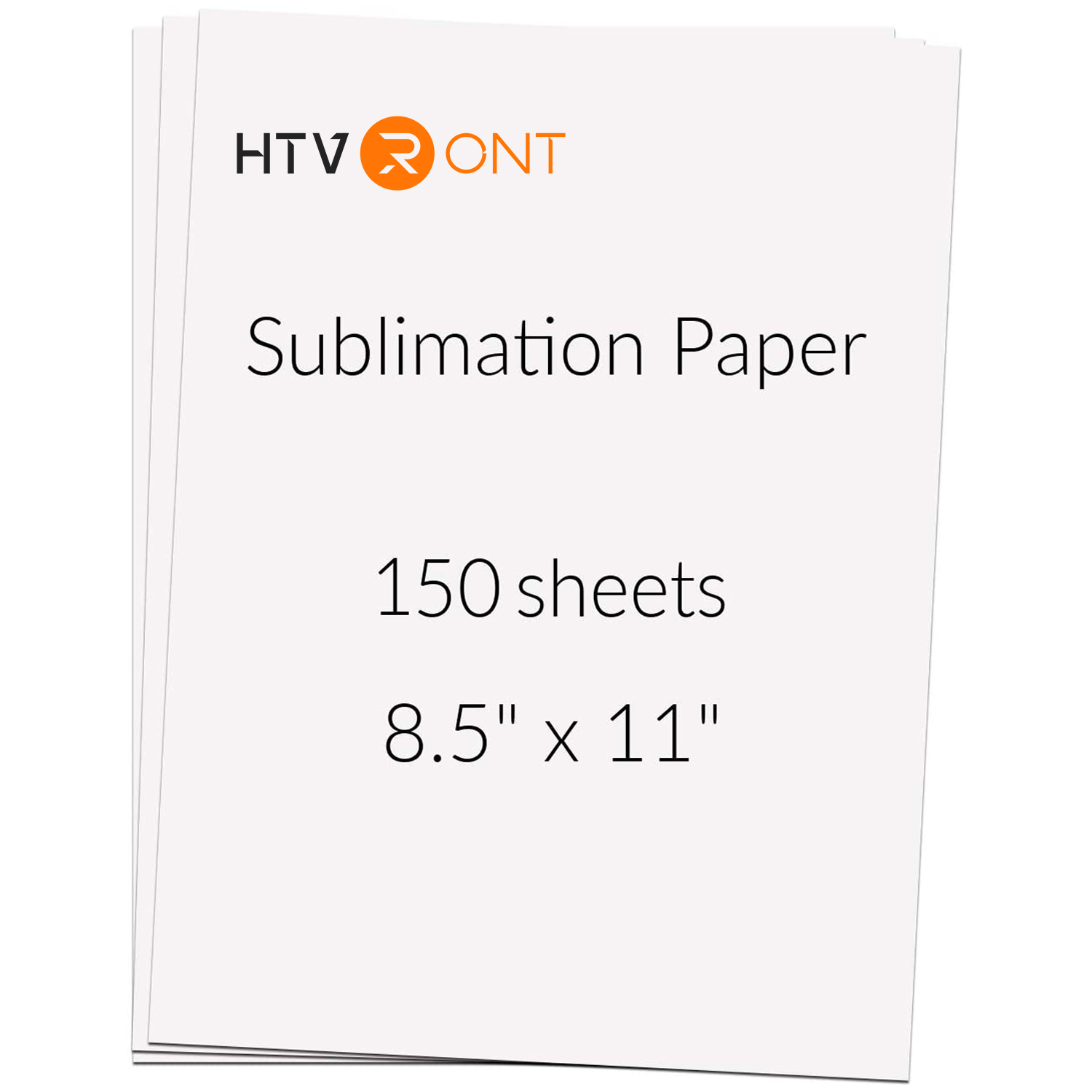 HTVRONT 8.5 x 11 Inch Sublimation Paper, 150 Sheets photo 2