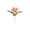 Orange, variant on Cadancy Artificial Flowers Real Touch Lily Bouquet with Baby Breath, Fake Silk Floral Arrangement for Wedding Centerpiece, Plastic Decorative Flower Stems Home Table Vase Decor Gift