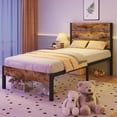 Queen Bed Frame with Headboard and Footboard Metal Queen Bed Frame with