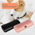 thumbnail image 5 of Peine para depilar mascotas, diseño fácil de usar, de alta calidad, para perros y gatos, suministros para mascotas, cuchillo esencial para depilar, color rosa, 5 of 5