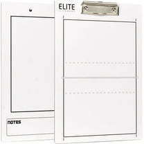 Elite Clipboards Volleyball White Dry Erase Coaches Clipboard
