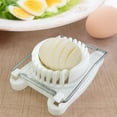 COFEST Egg Slicer for Hard Boiled Eggs, Stainless Steel Wire, Heavy