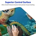 thumbnail image 3 of Heduofu Green sea Turtle Mouse pad, Natural Rubber Mouse Pad, Quality Creative Wrist-Protected Wristbands Personalized Desk, Mouse Pad  31.5x11.8 in, 3 of 6