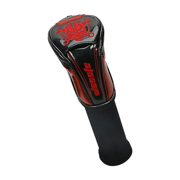 facefd Durable Golf Couvre-Chef de Golf PU Cuir UT Club Couvre-Chef Guard Noir UT