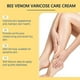 thumbnail image 3 of 3pcs Bee Venom Varicose Care Cream, Bee Venom Anti-Varicose Cream, Bee Venom Vein Cream, Soothes Skin Bulge, Leg Massage Cream, 3 of 5